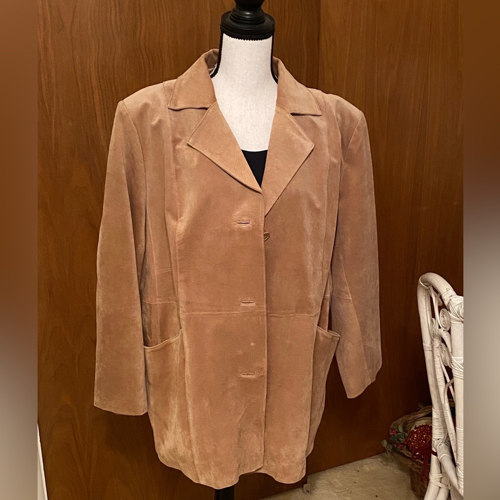 Dialogue - Women’s Suede Jacket with Liner